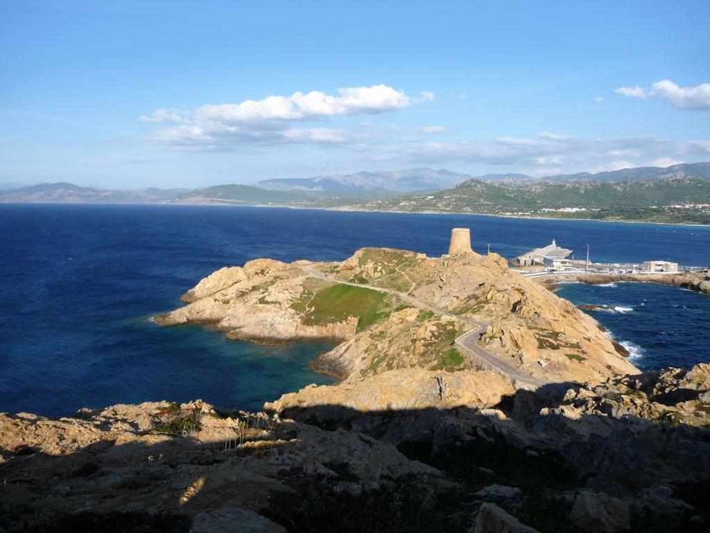 Vila Le Bois De Capra Scorsa Belgodère Exteriér fotografie